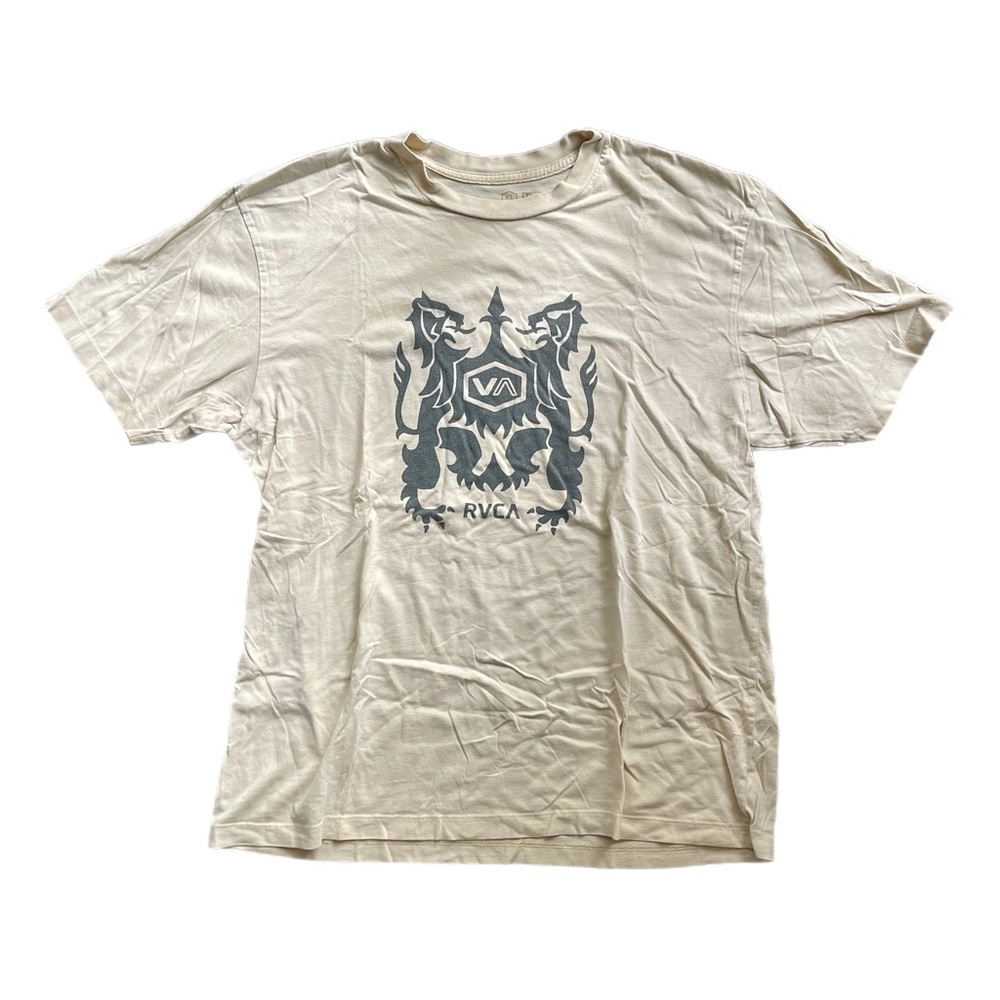 RVCA Beige Graphic Tee XL